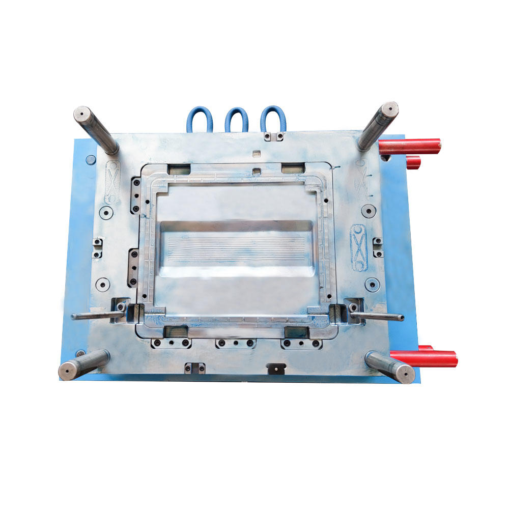 Plastic electric meter box base mould
