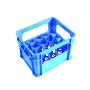 Beverage crate plastic mould