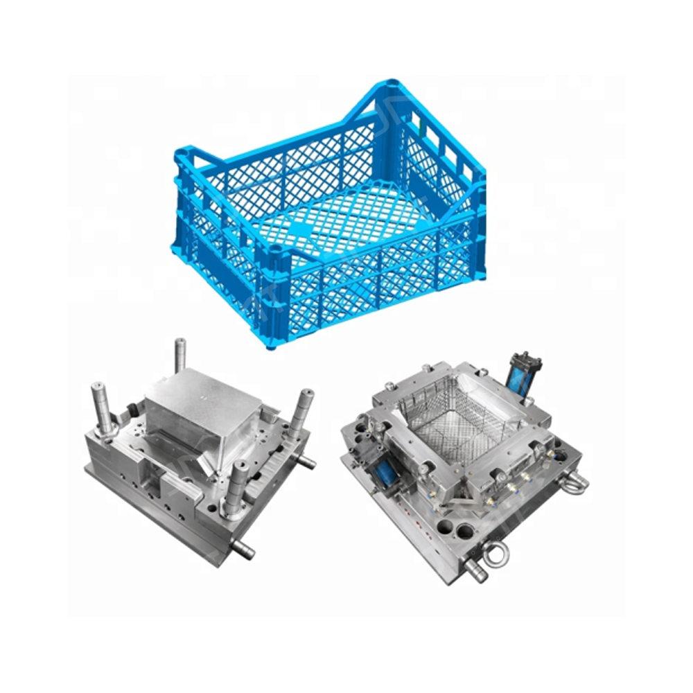 Fruit disposable crate plastic mould