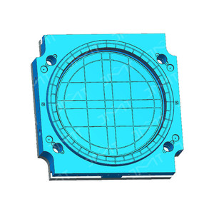 Classic round stool surface part plastic mould