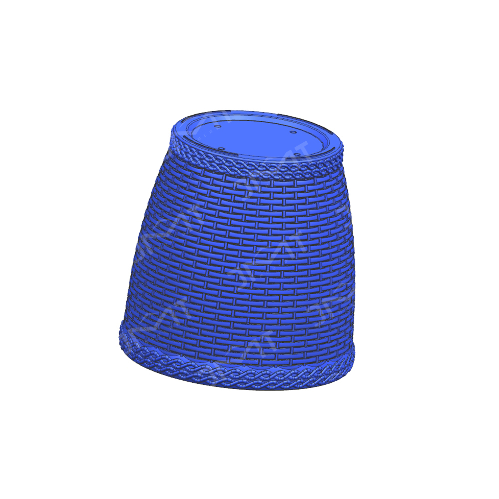 Newly designed rattan stool body plastic mold