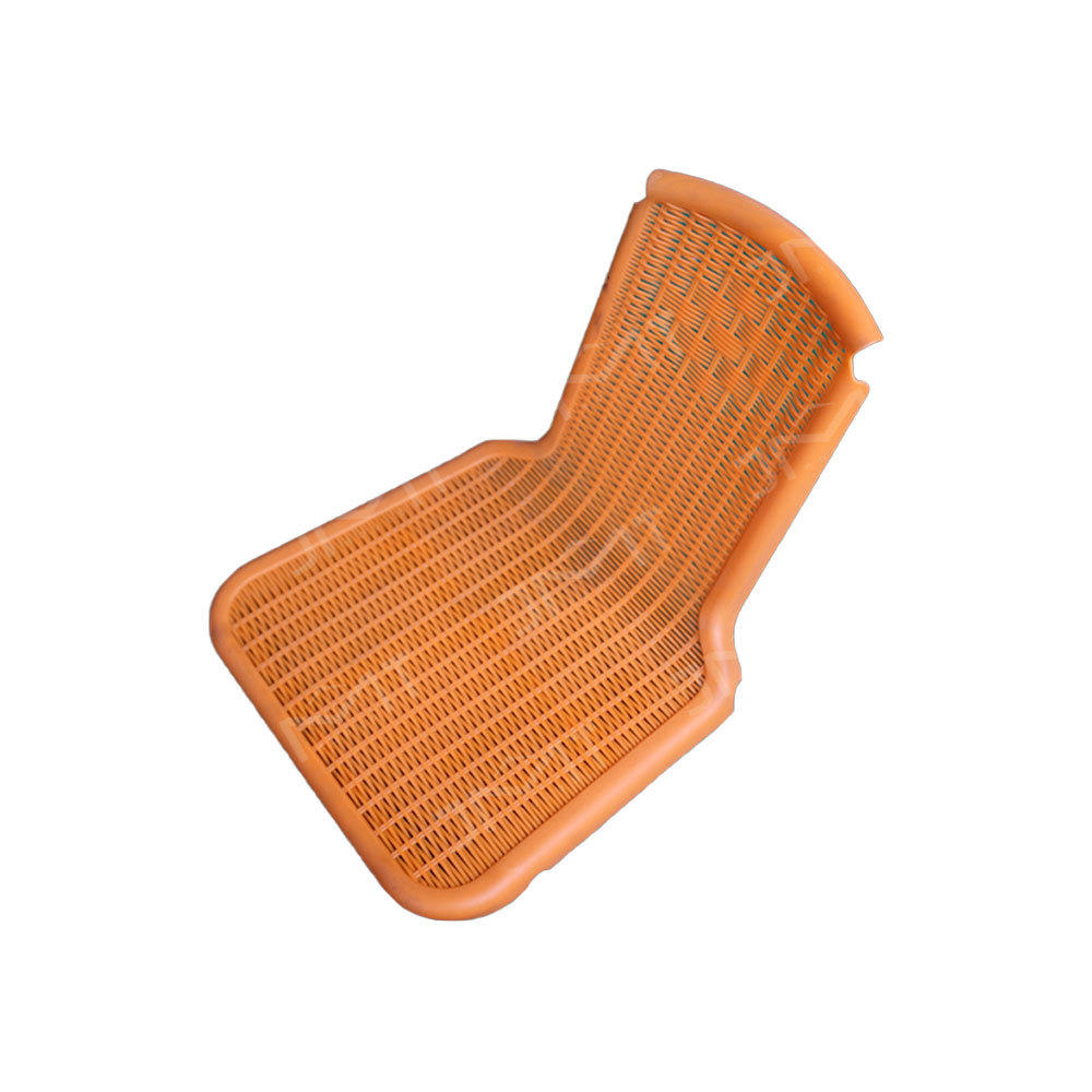 Plastic mould for leisure chair back