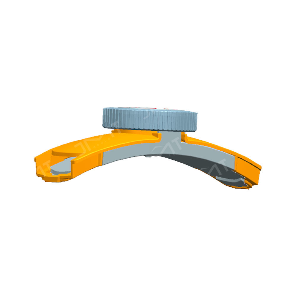 Plastic labor protection cap liner mould