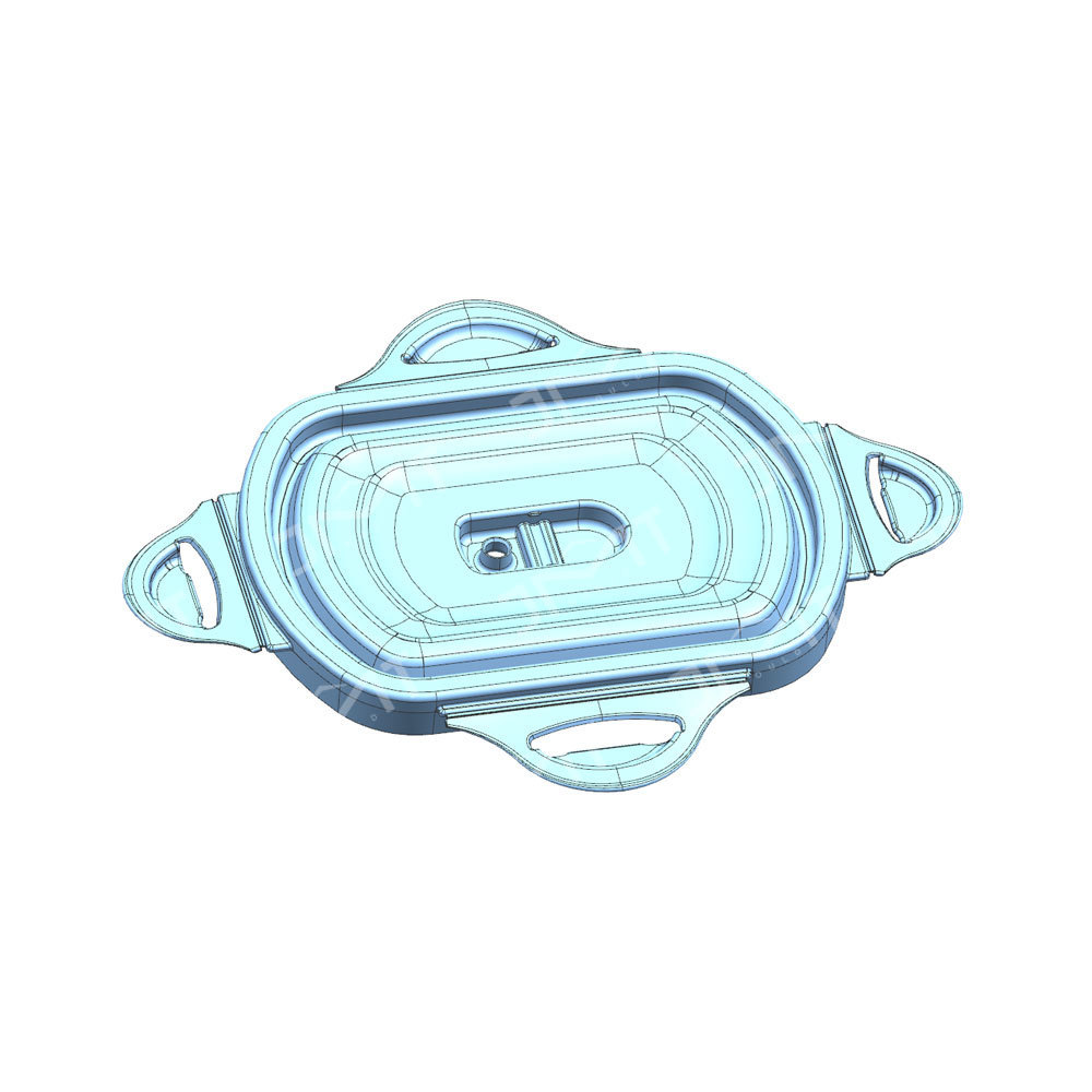 Food container plastic lid mould