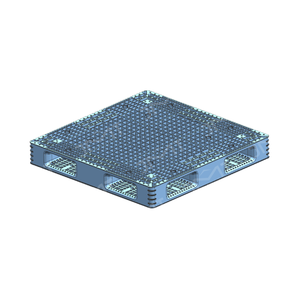 New design double-sided field tray plastic injection mould