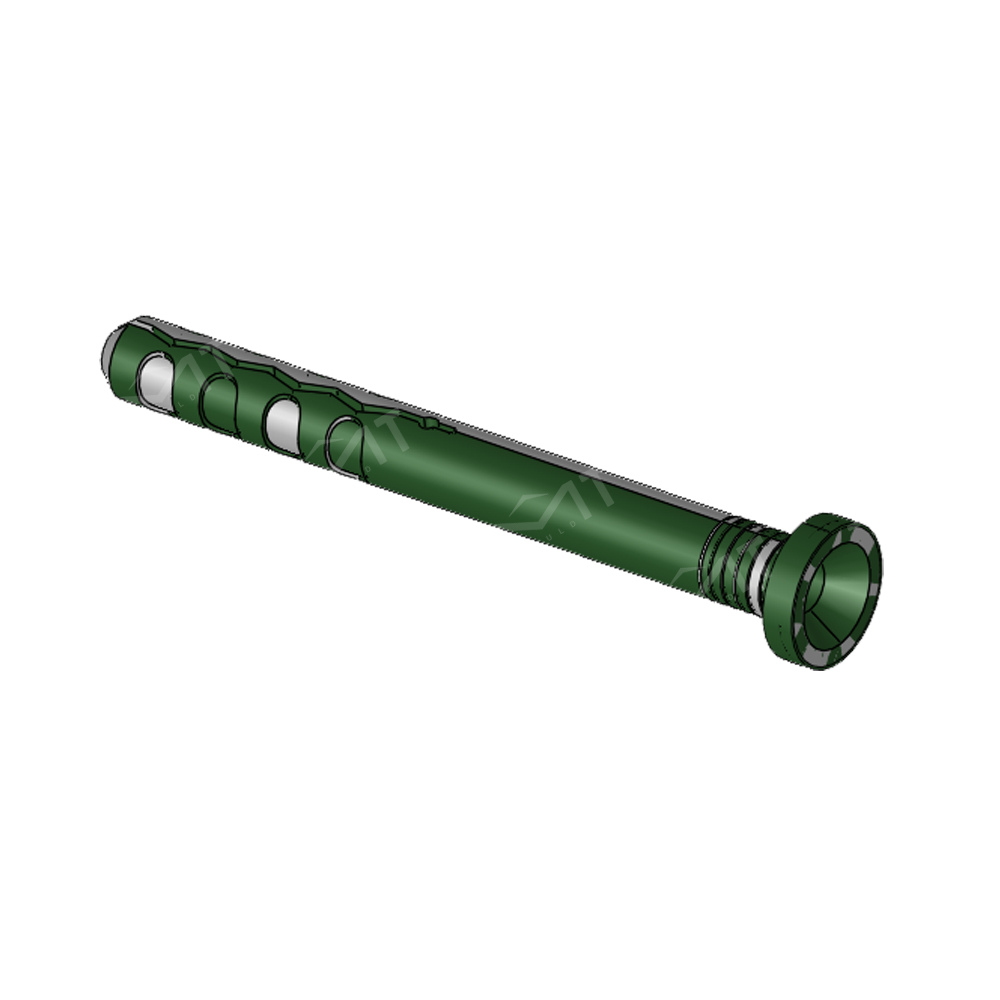 Round head long expansion screw plastic injection mould