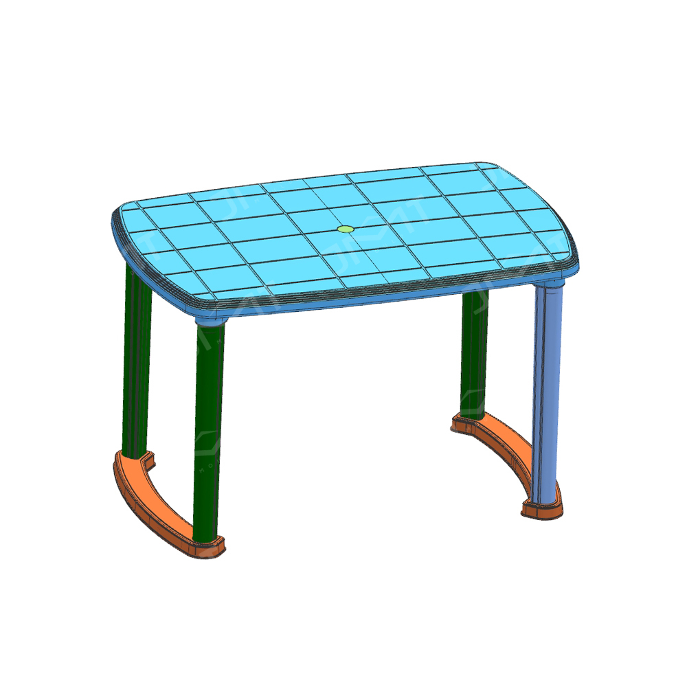 Children table top new design plastic injection mould