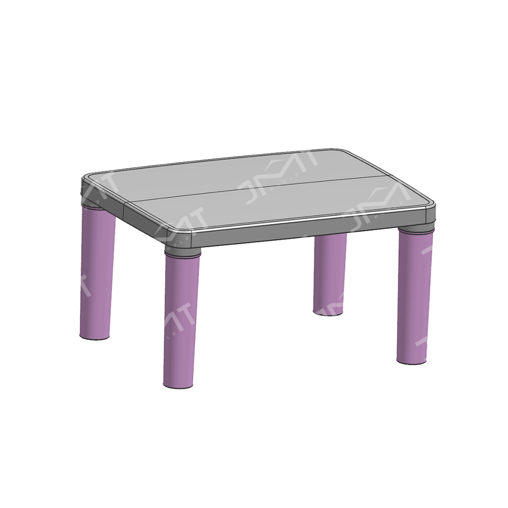 Fashion design children baby table face plastic mould