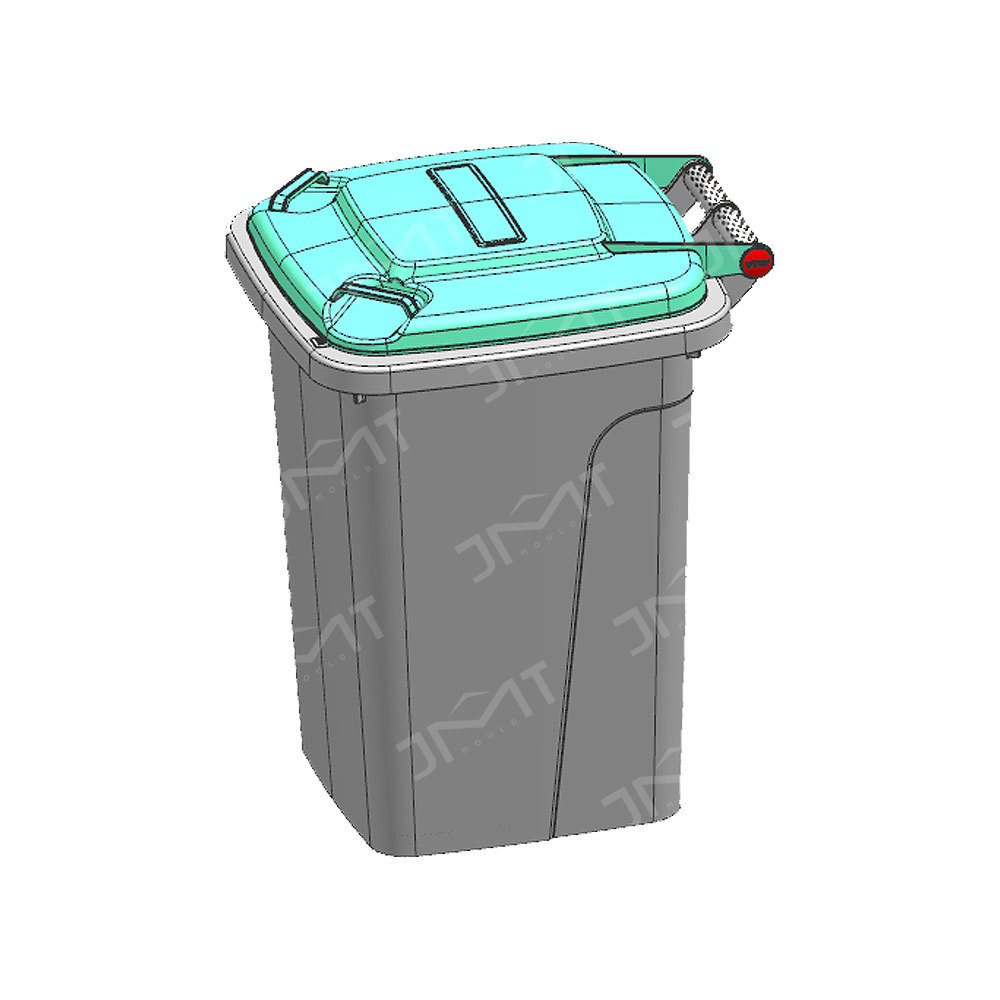 50 Litre industrial trash can plastic mould
