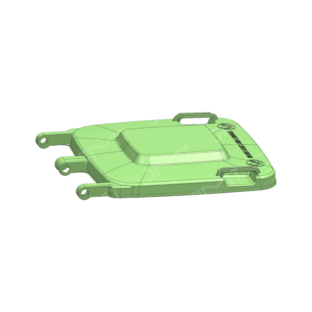 50L trash can cover plastic mould