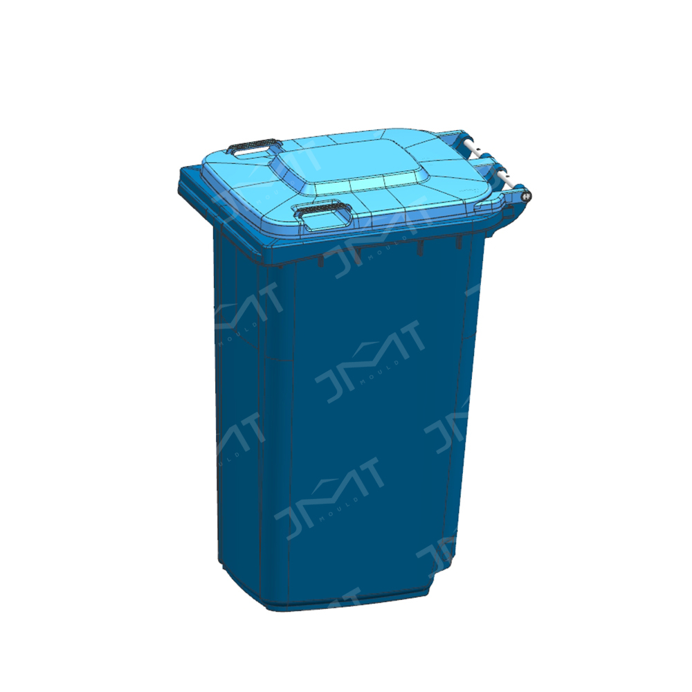 240L garbage can body plastic mould