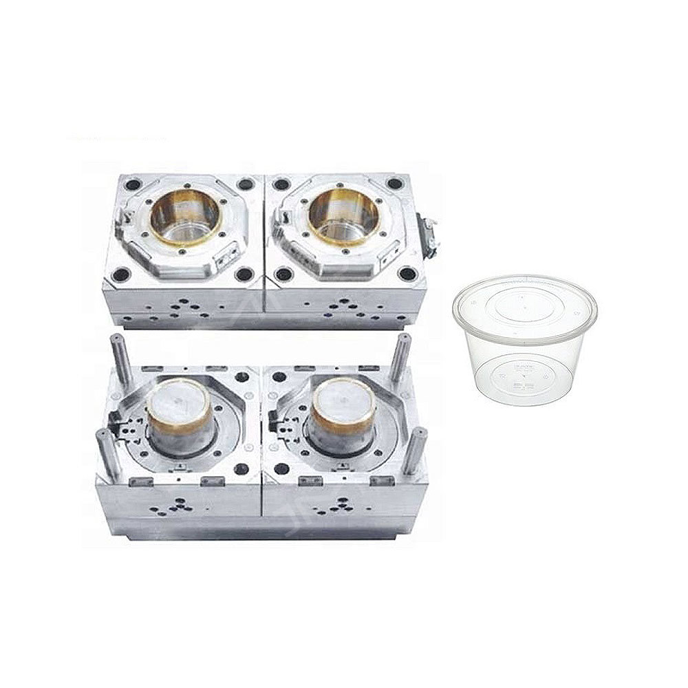Circular disposable lunch box packing box plastic mold