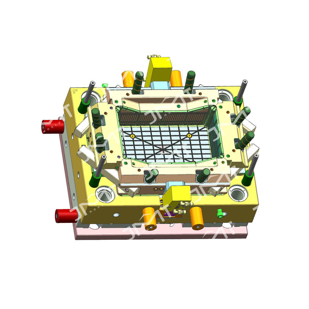 Fruit disposable crate stock plastic mould