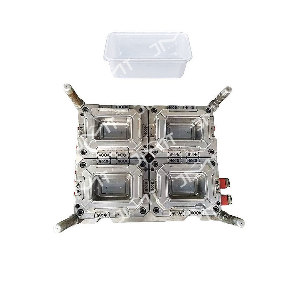 Square disposable lunch box packing box plastic mold
